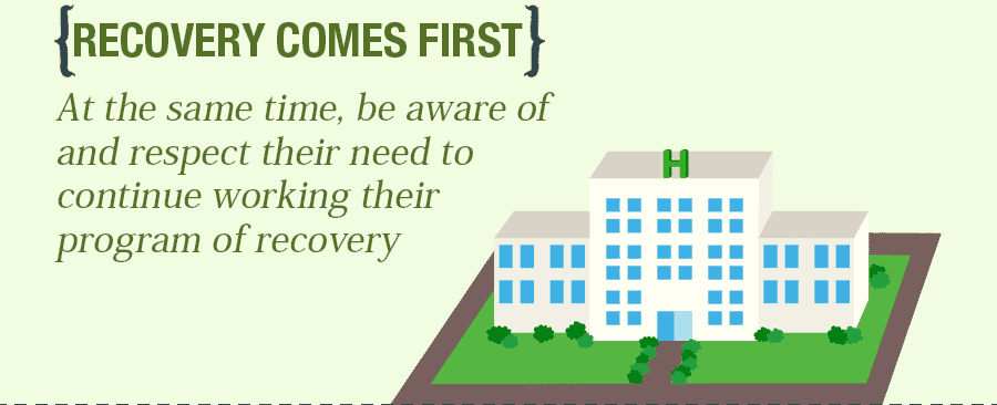 Recovery Comes First