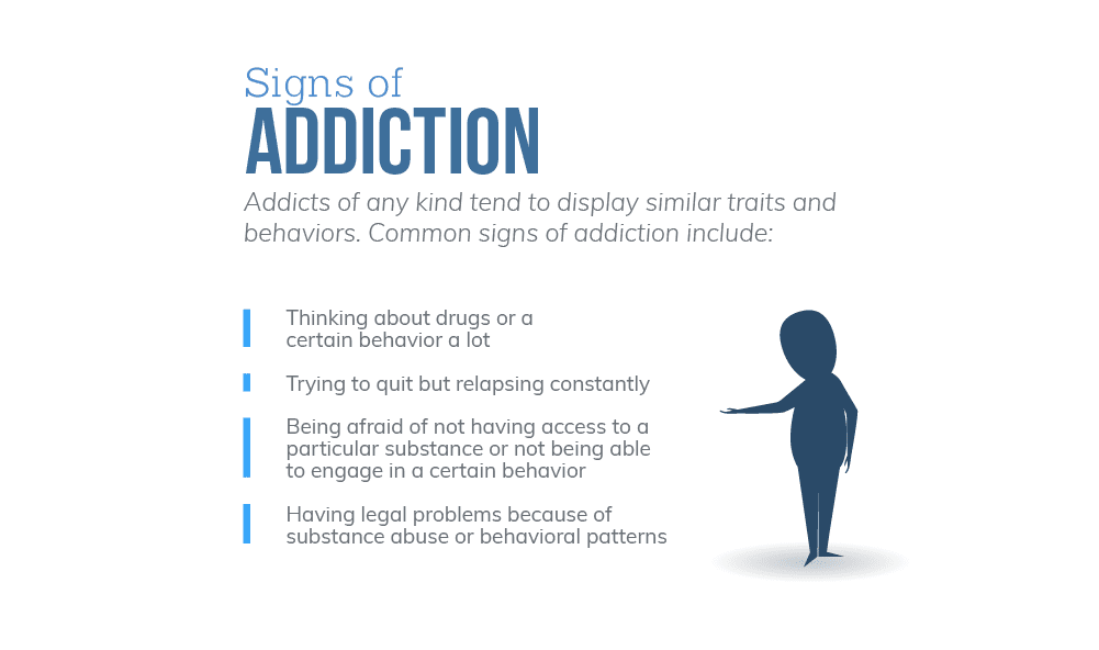 05 signs of addiction