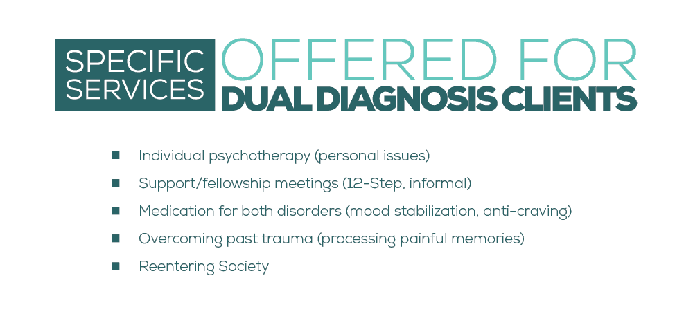Services Offered for Dual Diagnosis