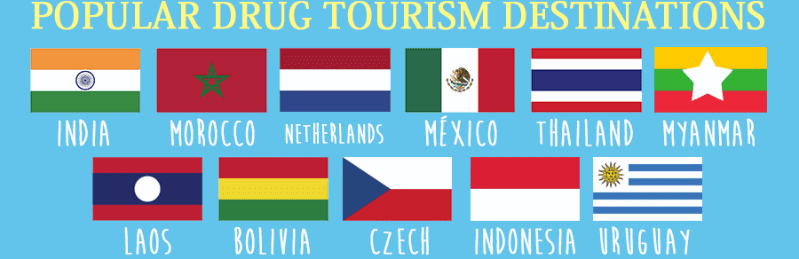 best countries drug tourism