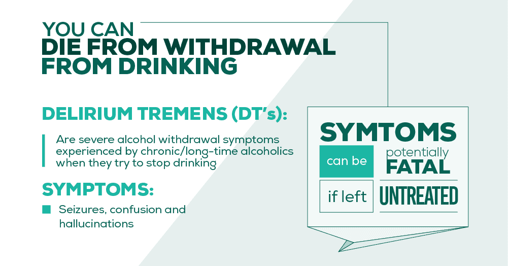 You Can Die From Withdrawal from Drinking