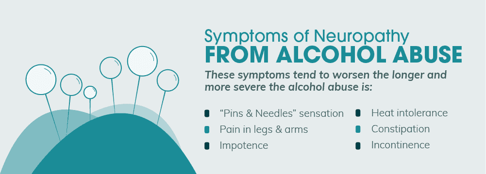 Symptoms of Neuropathy from Alcohol Abuse
