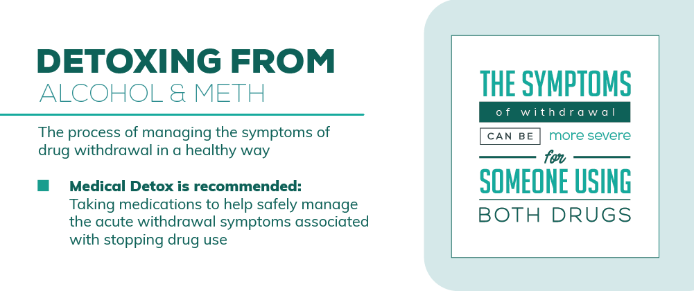 Alcohol with Meth Withdrawal