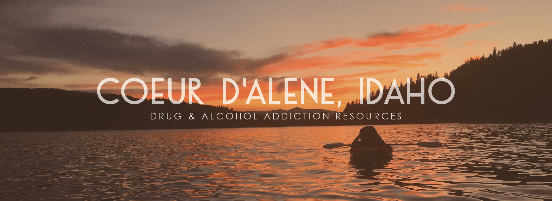 Coeurdalene, Idaho addiction resources