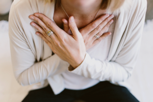 Hands of a person benefiting from holistic treatment approaches