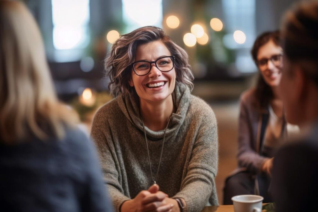 Person smiling as they experience the benefits of aftercare planning