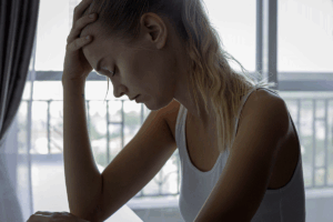 the five stages of being drunk - a woman struggling with alcoholism
